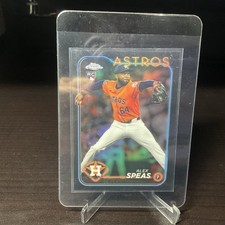 2024 Topps Update Alex Speas RC Rookie Black Parallel 5/10