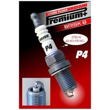 4x Zündkerze für BMW 1-er E81 E87 3-er E30 E36 E46 E90 5-er E34 Brisk 23860109