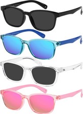 Yogo Vision Toddler Sunglasses Polarized Little Kids Sunglasses for Girls Boys