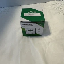 Bn-Link Dual Outlet Programmable Digital Timer w/Grounded Outlets New in Box