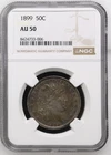 1899 Half Dollar (Barber) NGC AU50
