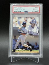 1993 Flair Ken Griffey Jr. PSA 10 Gem Mint Mariners Card #270 Inaugural Set