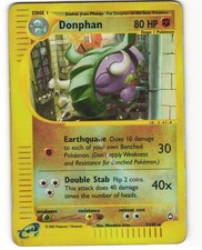 Donphan Reverse Holo Pokemon TCG Aquapolis 7/147 HP on eBay