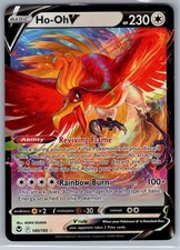 ho-oh v pokemon card value 140/195- Silver Tempest - Ultra Rare RarityPromo Hit Points80 HP Fire Ho-Oh V 187/195 Silver Tempest