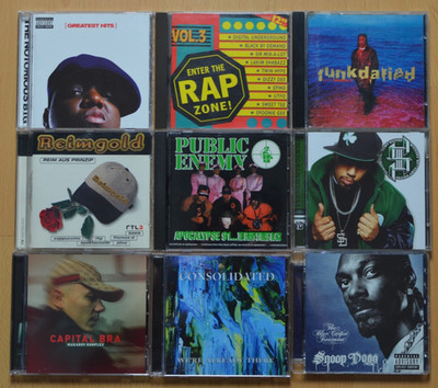 30 x CD Alben Hip Hop / Rap/ Sammlung / Konvolut / Oldschool