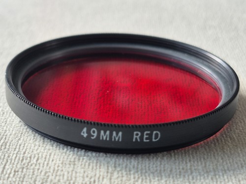 49mm Colour Lens Filter Set Set Of 4 Red Orange Yellow Blue USED - Picture 2 of 5