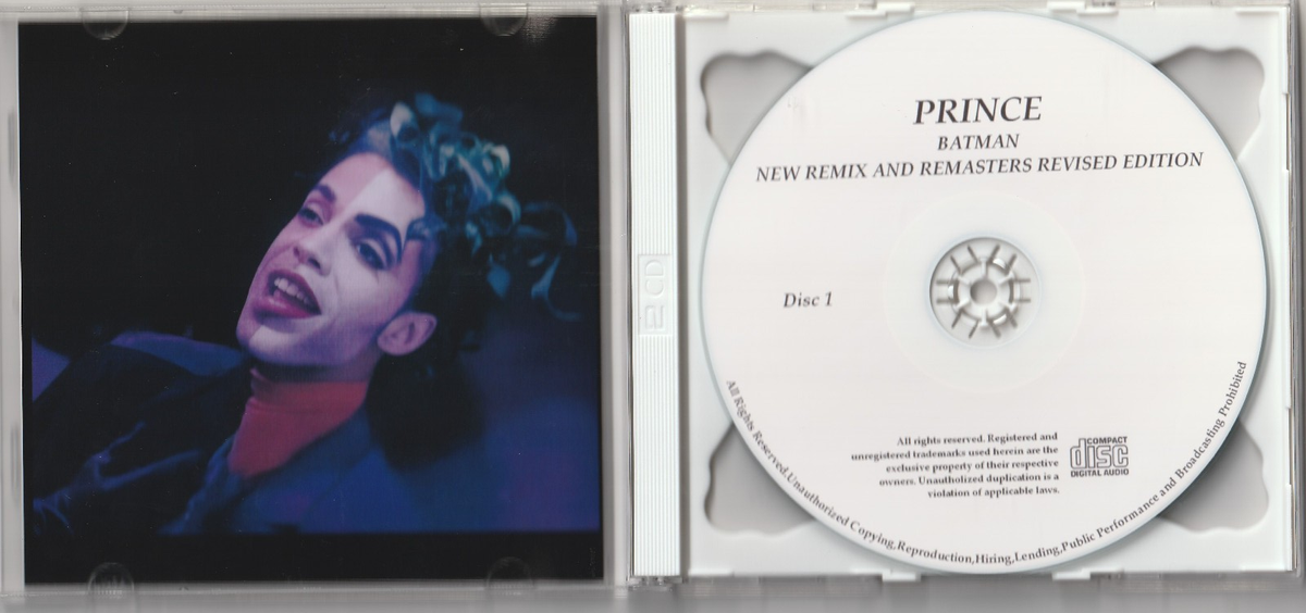 【超激レア！】プリンス BATMAN 欧限定ピクチャーCD * PRINCE 超激レア！】プリンス BATMAN 欧限定ピクチャーCD * PRINCE PRINCE
