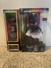 Rainbow High Shadow Series 1 SHANELLE ONYX Greyscale Fashion Doll Outfits New