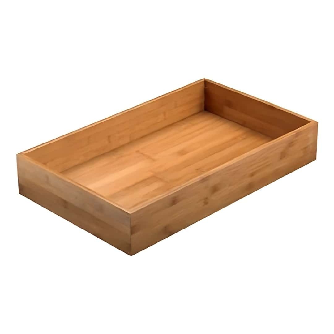 Base Tray Asia Bamboo 42X28 Cm Leone | Buffet Hotel Support