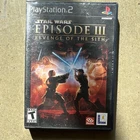 Star Wars Episode III: Revenge of the Sith (PlayStation 2, 2005) Complete Tested