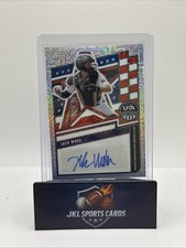 Jack Woda 2026 Panini USA Stars & Stripes MOJO Prizm Auto 25/25 Card #NTS-JW