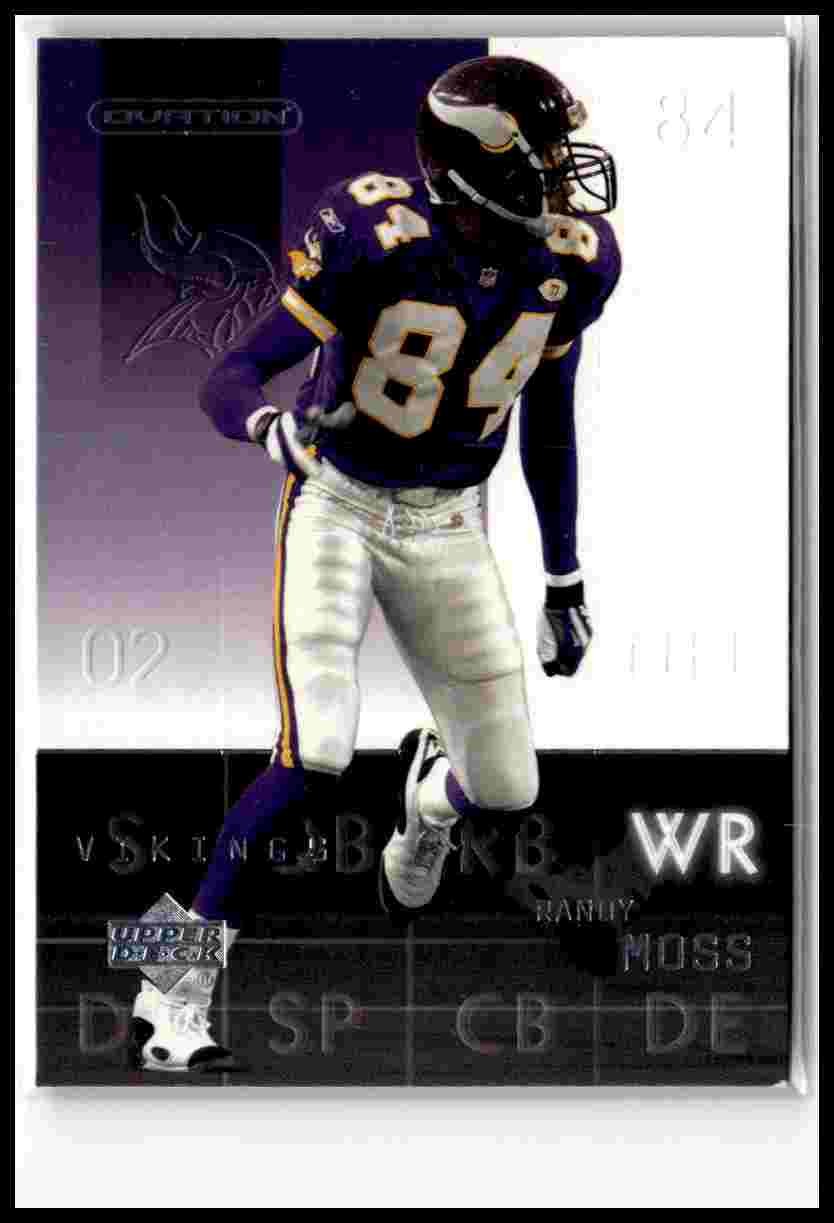 2002 Upper Deck Ovation #47 Randy Moss