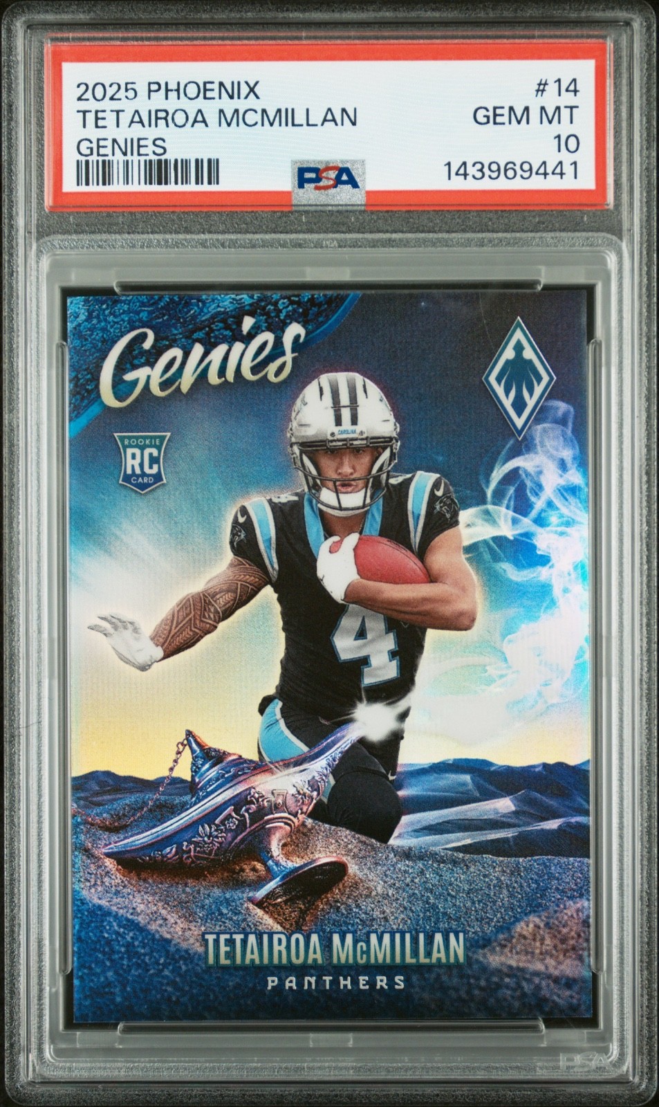 Tetairoa McMillan Panini Phoenix Genies #14 Base