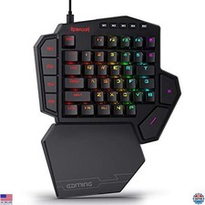 Redragon K585 DITI Wired One-Handed RGB Mechanical Keyboard - 42 Keys, Type-C,