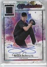 2025 Panini Impeccable Watercolor Signatures /35 Noah Schultz #WCS-NS Auto pe8