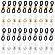40Pcs Eye Glasses Chains for Women Connector, Eyeglass Chain Ends Around Neck