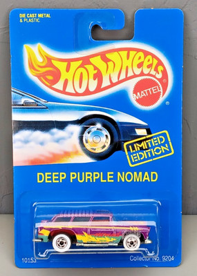 Hot Wheels Limited Edition Deep Purple Nomad #9204 White Walls 1992