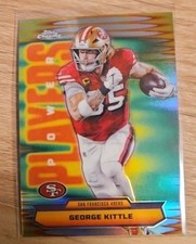 2025 Topps Chrome Football George Kittle Power Players Refractor SF 49ers