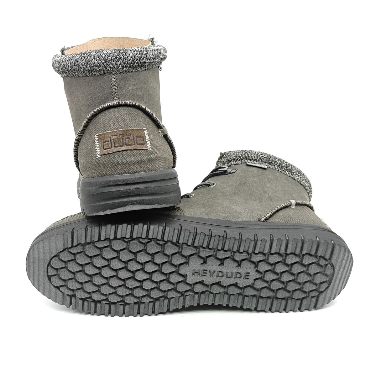 Gorpcore Hey Dude Bradley Ankle Boot Mens 9 Granite Grey Water Resistant Moc Toe HEYDUDE Bradley | SHOE DEPT ENCORE main image 3
