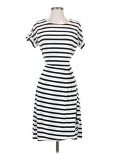 Chaps Women White Casual Dress XS