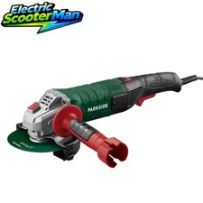 Parkside 1200W Angle Grinder Ø125mm Included Metal Cutting Disc Corded Electric