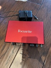 Focusrite Scarlett 8i6 3rd Gen USB Audio Interface Used