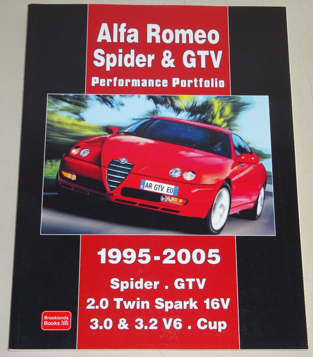 Bildband Portfolio Alfa Romeo Spider + GTV (Baureihe 916), 1995 - 2005