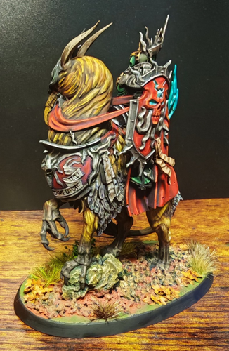 WARHAMMER AOS STORMCAST ETERNALS LORD VIGILANT ON GRYPH STALKER PAINTED - Picture 4 of 10