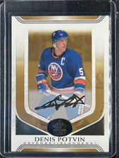 Potvin, Denis - 2020-21 SP Signature Edition Legends - Gold Signature