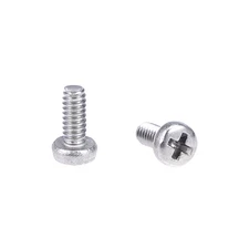 M1.6x4mm Machine Screws Pan Phillips Cross Head Screw Fasteners Bolts 50Pcs