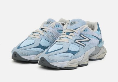 New Balance Damen 9060 Sportschuh Hellblau Wildleder, Series Sneaker EU 38.5