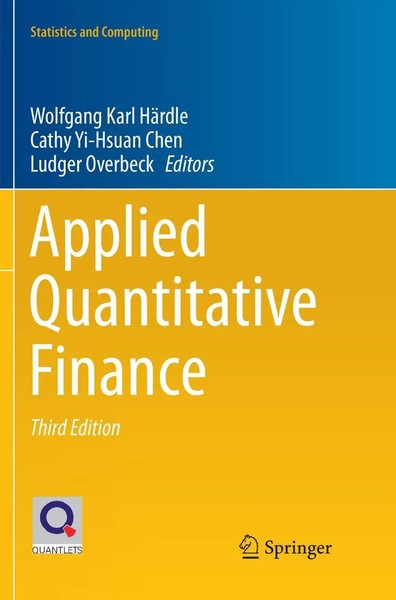 Applied Quantitative Finance Wolfgang Karl HäRdle (U. A.) Taschenbuch X Englisch-image