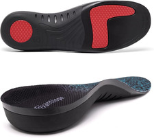 220 Lbs Heavy Duty Support Plantar Fasciitis Insoles Arch Support Work Boot Sh