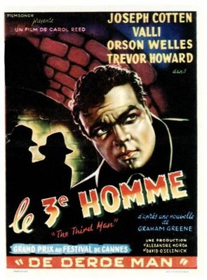 Historic The Third Man 1939 Movie Advertising Postcard