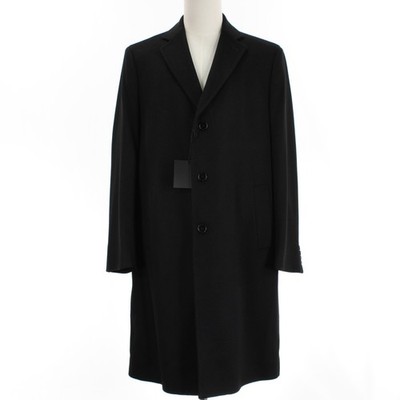 Cardinal of Canada for Tom James NWT Top Coat Size 40R US in Black Wool/Cashmere