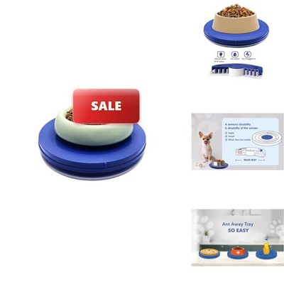 Ant Away Tray Yuwoda Ant-Free Pet Dish Stand Universal Cat & Dog Bowls 100%