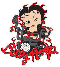Betty Boop weatherproof Vinyl Sticker Decal