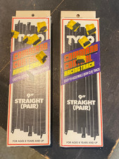 TYCO Command Control Racing Track 9" Straight Pair 4 6432 2 Boxes Vintage NOS