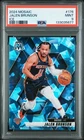 2024 PANINI MOSAIC ICE #176 JALEN BRUNSON 77/125 PSA 9