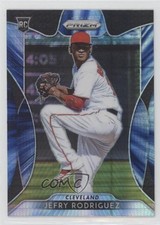 2019 Panini Prizm Tier III Blue Hyper Prizm Jefry Rodriguez #229 tj0