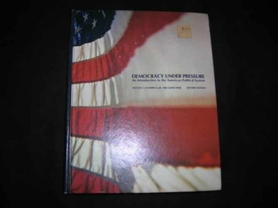 #ad Democracy under pressure;: An Hardcover by Milton C. Cummings Acceptable n $23.26