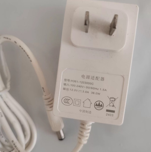 H361-1203000C 12V 3A 36W Netzteiladapter Ladegerät Für Monitor Routers