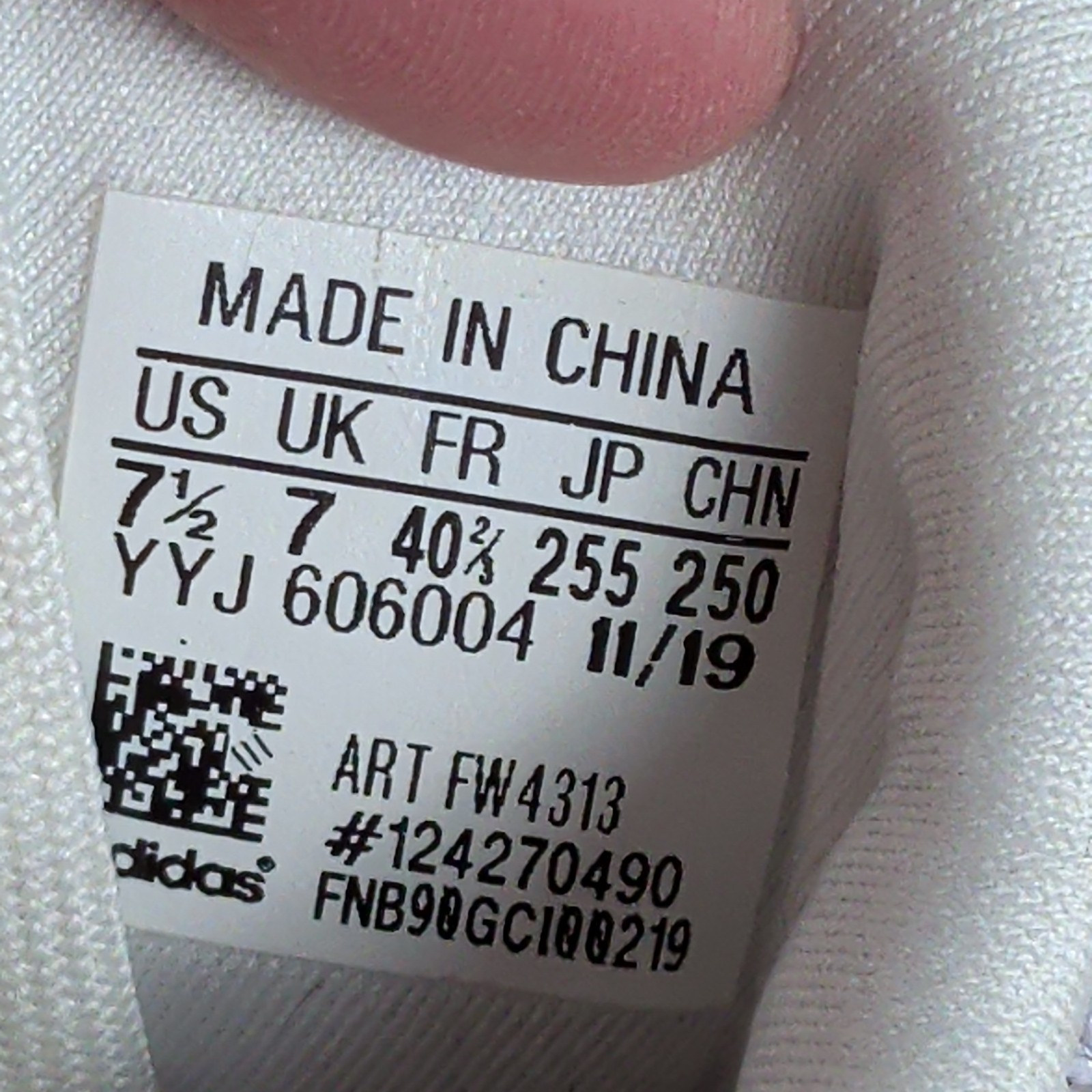 Adidas Ultraboost DNA Chinese New Year 2020 Mens 7.5 Crystal White Gray Shoes thumbnail 9