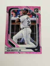 2026 Donruss Optic Ken Griffey Jr Pink 36/79 Mariners HOF Numbered SP