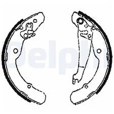 Bremsbackensatz 24004871 hinten für VW Beetle 5C1 Caddy 2 9K9A 9K9B Jetta 4 162