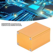 Aluminum Alloy Project Box Integrated Heat Dissipation Case DIY Electronic