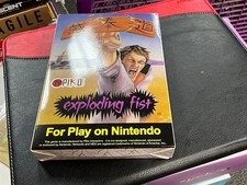 Exploding Fist Nintendo Entertainment System Brand New Sealed Piko