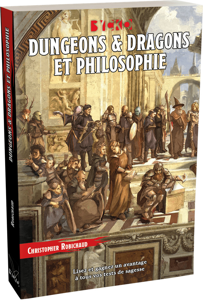 D&D 5e : livre Dungeons & Dragons et Philosophie en couverture rigide