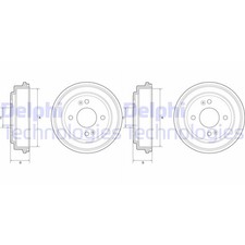 Tambour de frein Hyundai GETZ