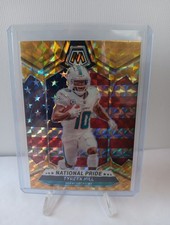 2024 Panini Mosaic -National Pride Tyreek Hill #261 Reactive Yellow Mosaic Prizm